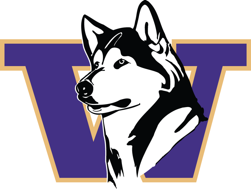 Washington Huskies 1995-2000 Primary Logo diy DTF decal sticker